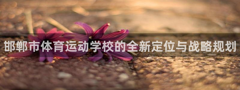 千亿国际官方正版app娱乐平台：邯郸市体育运动学校的